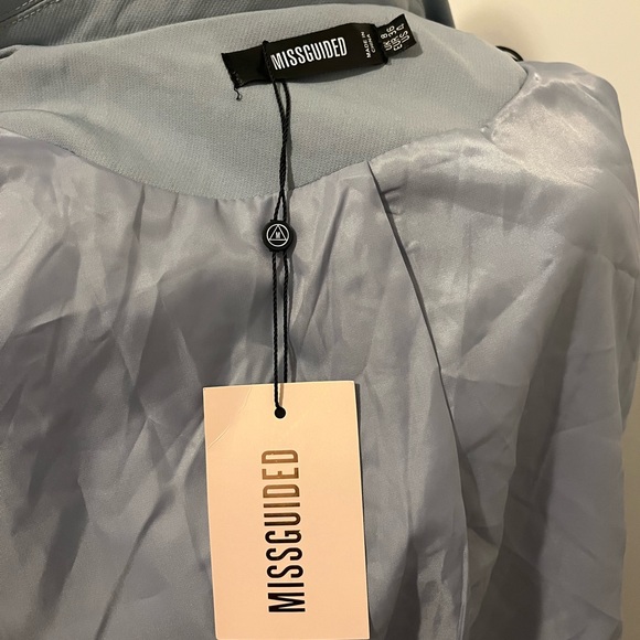 BABY BLUE OVERSIZED HIGH WAISTED SUIT - NEVER WORN - Picture 8 of 8